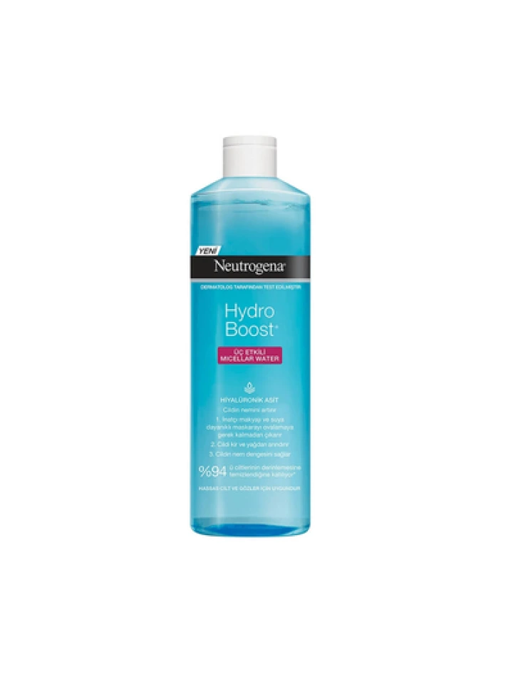 Neutrogena Hydro Boost 3 Etkili Micellar Water 400 Ml