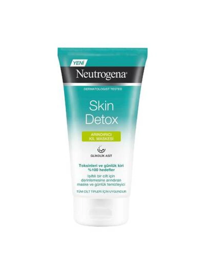 Neutrogena Skin Detox Arındırıcı Kil Maskesi 150 Ml
