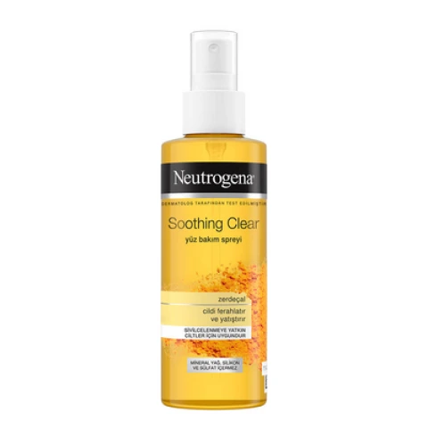 Neutrogena Soothing Clear Yüz Bakım Spreyi Zerdeçal 125 Ml