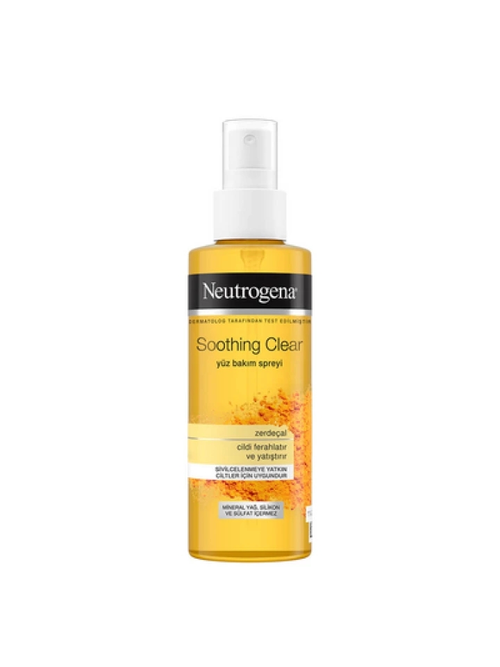 Neutrogena Soothing Clear Yüz Bakım Spreyi Zerdeçal 125 Ml