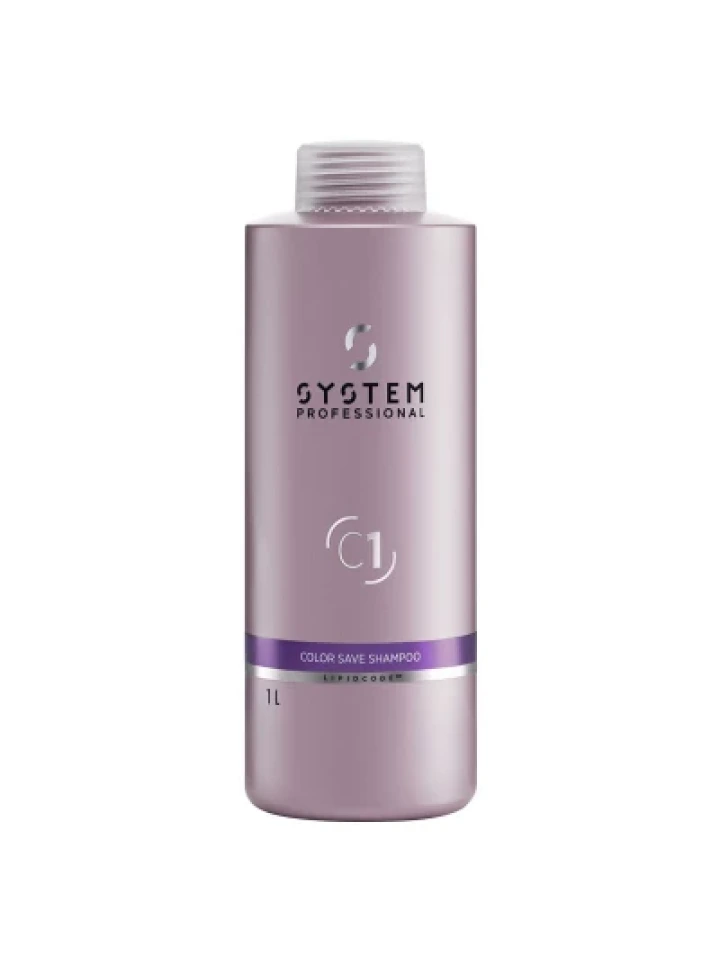 Wella System Professional Color Save C1 Boyalı Saçlar İçin Renk Koruyucu Bakım Şampuanı 1000ml