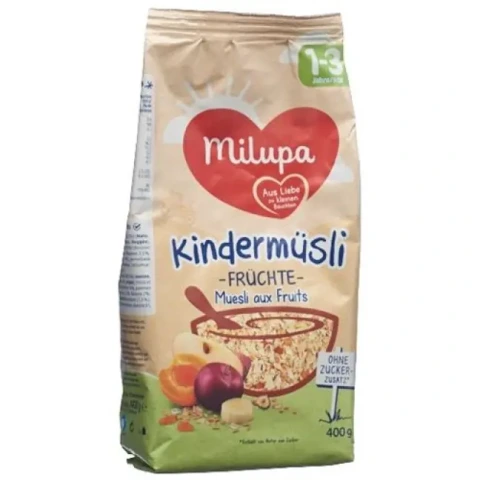Milupa çocuk tahıl meyvesi 400gr İthal