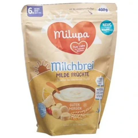 Milupa Günaydın Hafif Meyveler 6m 400 gr İthal