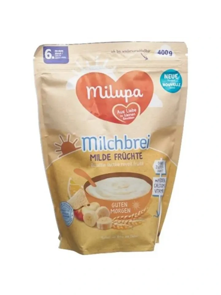 Milupa Günaydın Hafif Meyveler 6m 400 gr İthal