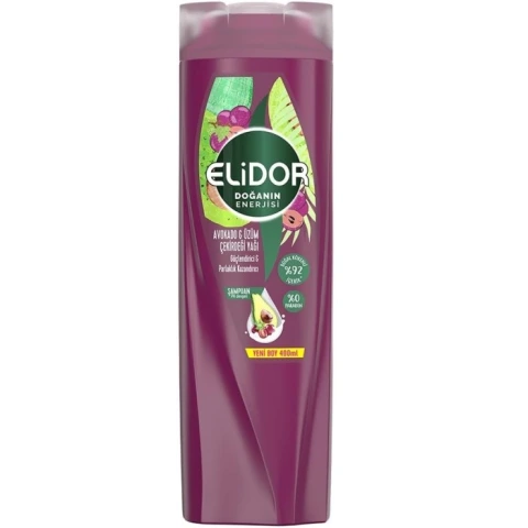 Elidor Avokado&Üzüm Çekirdeği Yağı Şampuan 400 Ml