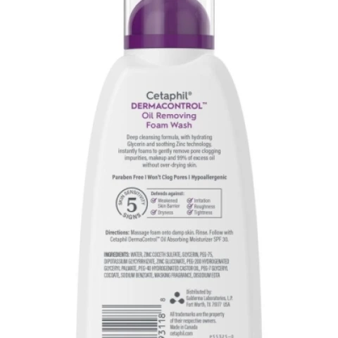 Cetaphil Dermacontrol Yağ Temizleyici Yüz Yıkama Köpüğü 237ML