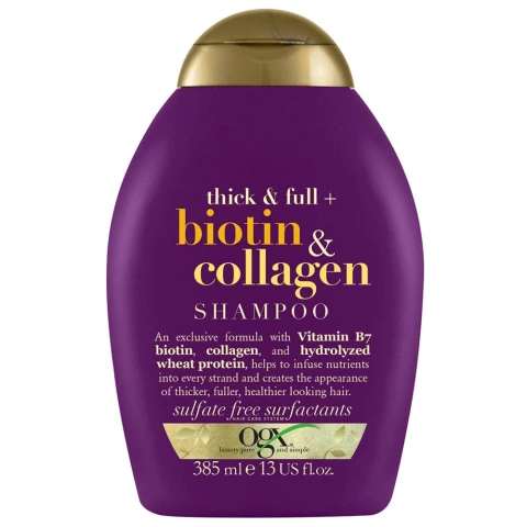 OGX Organix Biotin & Collagen Dolgunlaştırıcı Etkili Şampuan 385ml