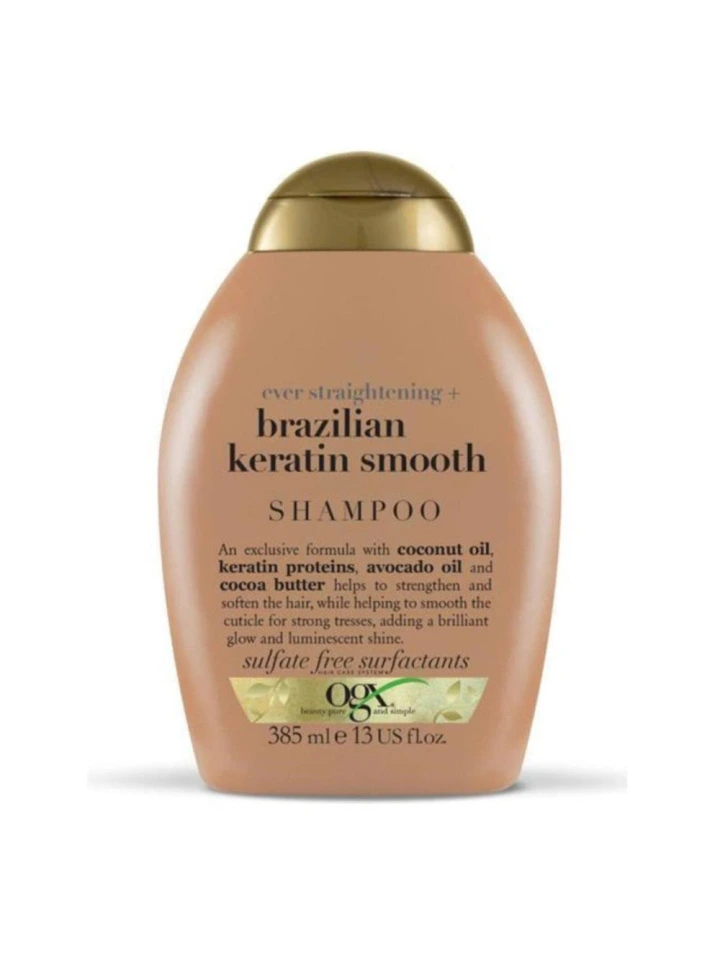 OGX Organix Brazilian Keratin Smooth Düzleştirici Şampuan 385ml