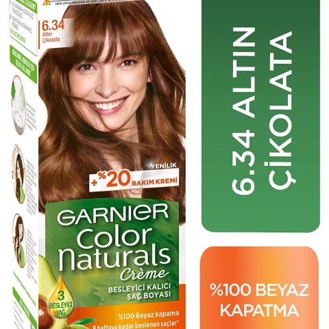 Garnıer Color Naturel 6 34 Bl Fon Do Cuı Saç Boyası