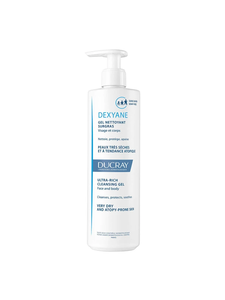 Ducray dexyane ultra rich cleansing gel 400 ml