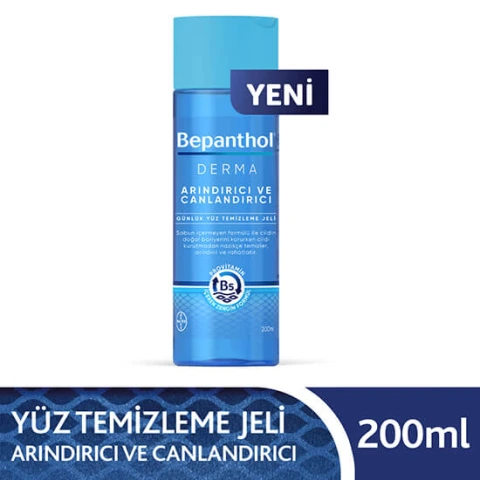 Bepanthol Derma Arındırıcı Canlandırıcı Günlük Yüz Temizleme Jeli 200 Ml