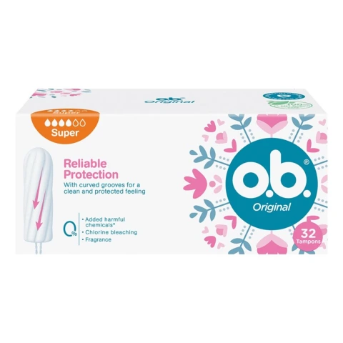 O.B. Tampon Original Super 32'li