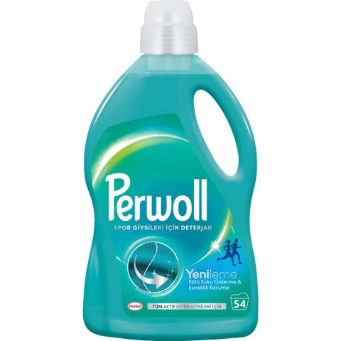 Perwoll Sıvı Çamaşır Deterjanı 2.97 LT Spor Giysiler 54 Yıkama