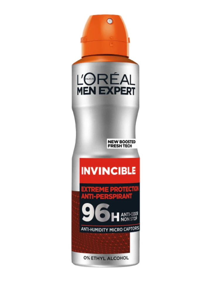 L'Oréal Paris Men Expert Invicible Deo 150 Ml