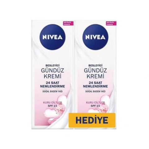Nivea Visage Essentials Gündüz Kremi 50 Ml Spf15 2'li