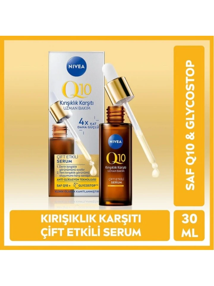 Nivea Kırışıklık Karşıtı Yüz Bakım Serumu Q10 30 Ml