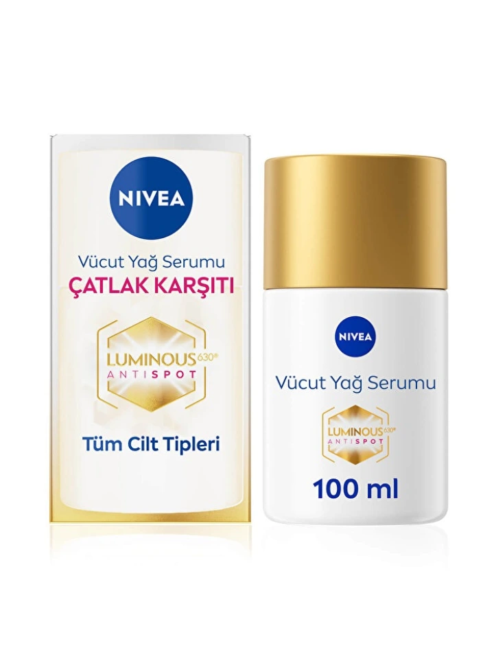 Nivea Body Luminous 630 Çatlak Karşıtı Vücut Yağ Serum 100 Ml