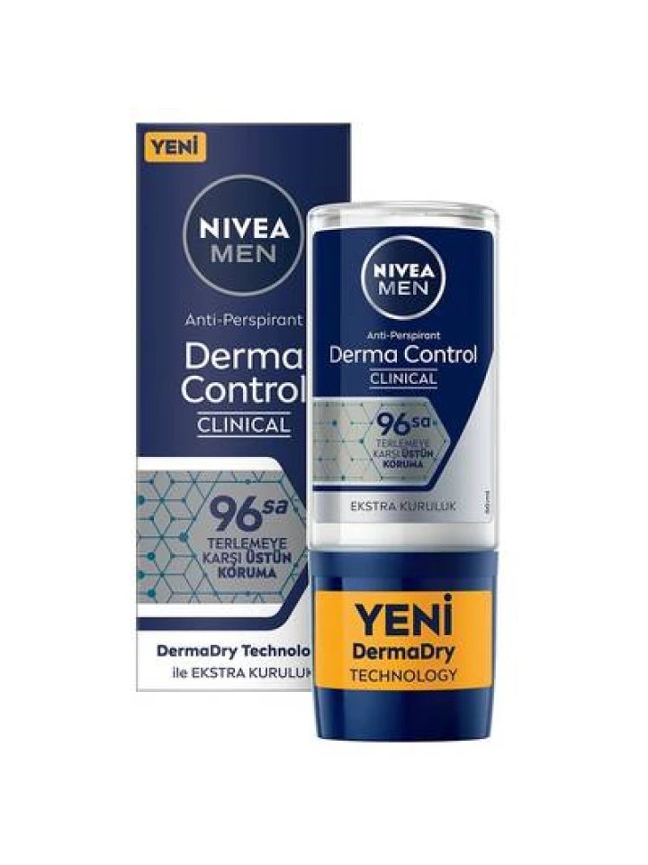 Nivea Derma Control Clinical Erkek Roll On 50 Ml
