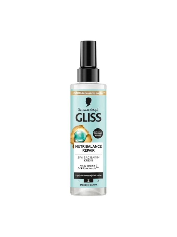 Gliss Nutri Balance Repair Sıvı Saç Kremi 200 Ml