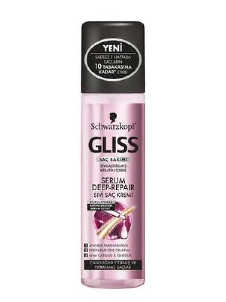 Gliss Serum Deep Repair Sıvı Saç Kremi 200 Ml