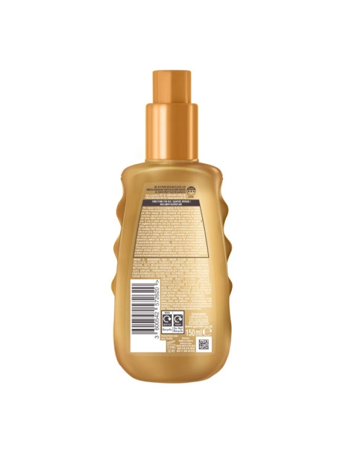 Garnier Ambre Solaire İdeal Bronzluk Güneş Koruyucu Sprey SPF30 150 Ml