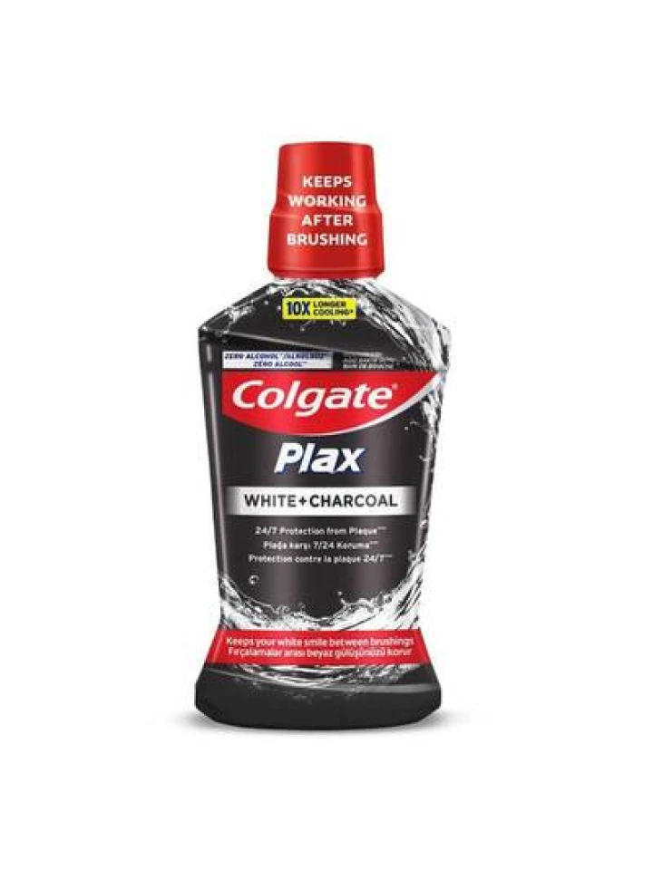 Colgate Plax White Charcoal Ağız Suyu 500 Ml