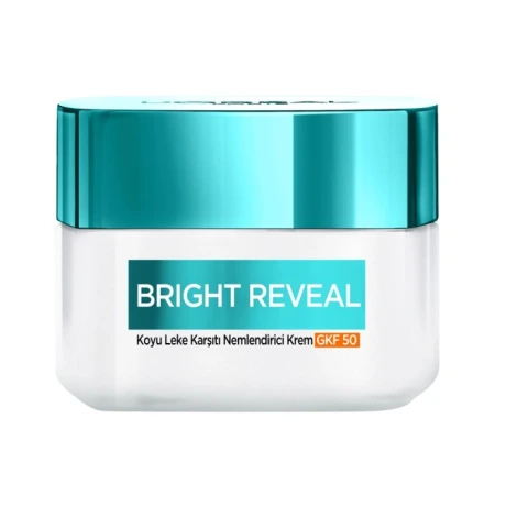 L'Oréal Paris Bright Reveal Koyu Leke Karşıtı Cilt Tonu Eşitleyici Spf50 Nemlendirici Krem Niasinamid 50 Ml