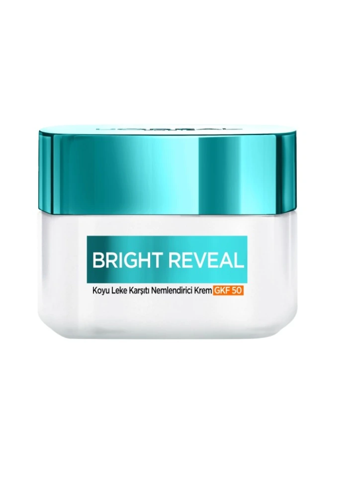 L'Oréal Paris Bright Reveal Koyu Leke Karşıtı Cilt Tonu Eşitleyici Spf50 Nemlendirici Krem Niasinamid 50 Ml