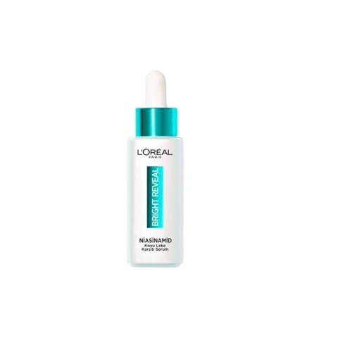L'Oréal Paris Bright Reveal Sivilce, Güneş Yaşlanma Lekelerinde Etkili Koyu Leke Karşıtı Serum 30 Ml