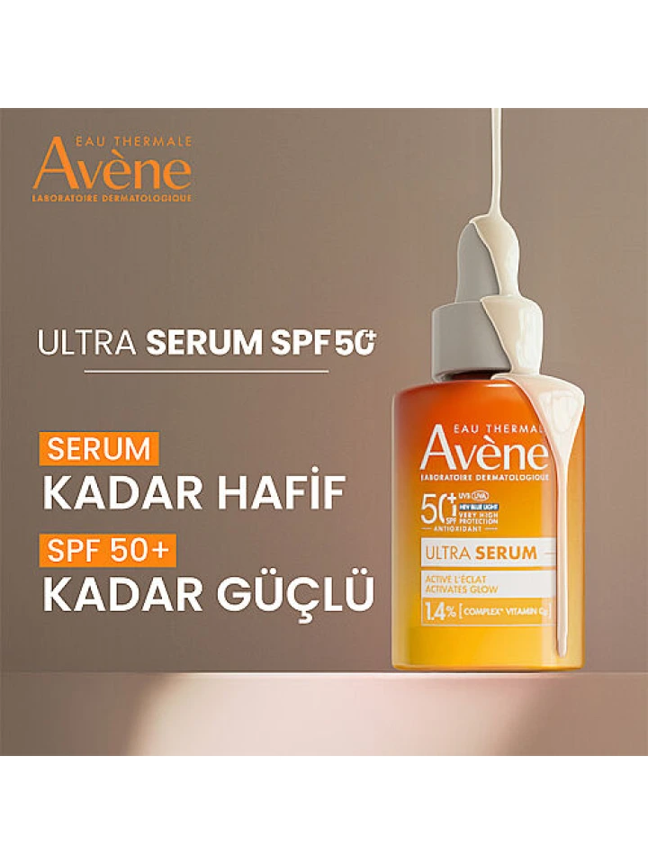 Avene Ultra Serum Aydınlatıcı Etkili SPF50 Güneş Koruyucu Serum 30 ml