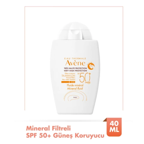 Avene Mineral Sıvı Güneş Kremi SPF 50 40 ml